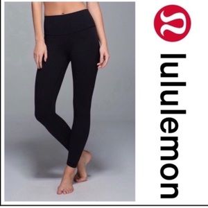 DISCOUNTED lululemon wunder under leggings